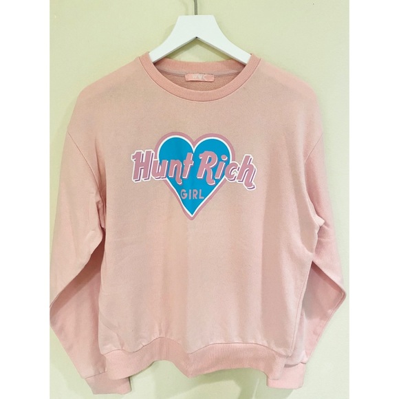 W Heart C Sweaters Pink Harajuku Sweater Poshmark
